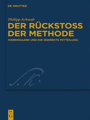 cover image of Der Rückstoß der Methode